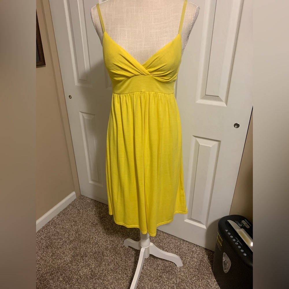 Yellow sundress
